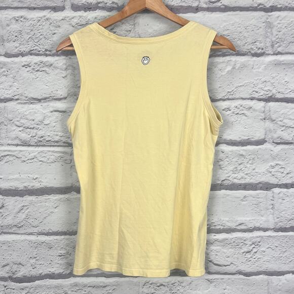 Life is Good Womens M Tropical Coastal Nautical Resortwear Coconut Graphic Tank - Picture 4 of 9